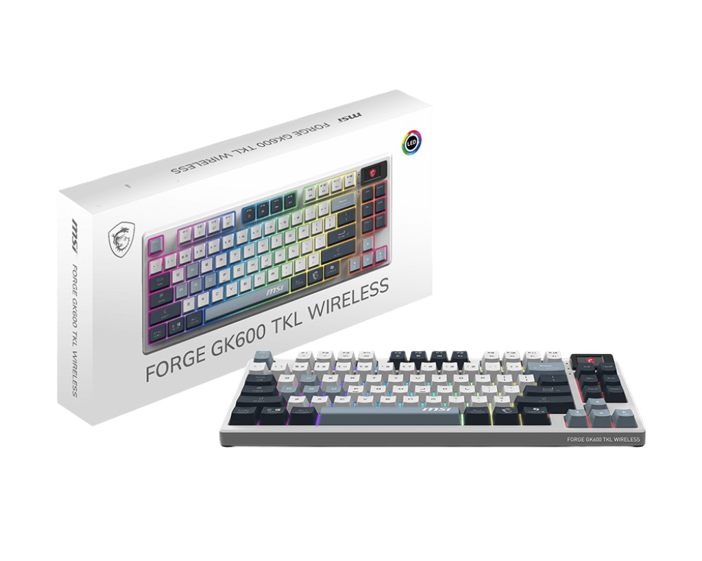 Clavier Forge GK600 TKL Wireless Sky